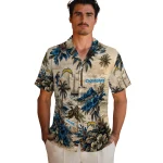 los-angeles-chargers-hawaiian-shirt-personalized-island-voyage-blue-beige-best-selling