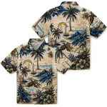 los-angeles-chargers-hawaiian-shirt-personalized-island-voyage-blue-beige-best-selling