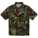 Los Angeles Dodgers Hawaiian Shirt - Custom Foliage Camo Dark Olive Green 1 los-angeles-dodgers-hawaiian-shirt-custom-foliage-camo-dark-olive-green-best-selling