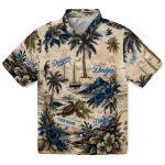 los-angeles-dodgers-hawaiian-shirt-customized-island-voyage-blue-beige-best-selling