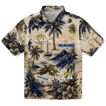 los-angeles-rams-hawaiian-shirt-custom-island-voyage-blue-beige-best-selling