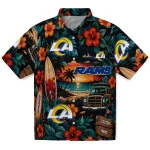los-angeles-rams-hawaiian-shirt-customized-scenic-collage-black-green-best-selling