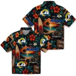 los-angeles-rams-hawaiian-shirt-customized-scenic-collage-black-green-best-selling