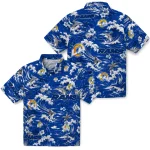 los-angeles-rams-hawaiian-shirt-personalized-wave-florals-blue-best-selling