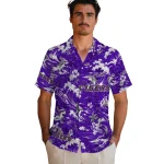 lsu-tigers-hawaiian-shirt-customized-wave-florals-purple-best-selling