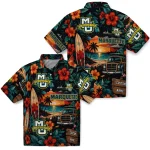 marquette-golden-eagles-hawaiian-shirt-custom-scenic-collage-black-green-best-selling