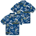marquette-golden-eagles-hawaiian-shirt-customized-wave-florals-blue-best-selling