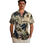 marquette-golden-eagles-hawaiian-shirt-personalized-island-voyage-blue-beige-best-selling