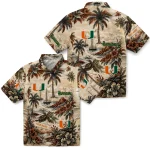 miami-hurricanes-hawaiian-shirt-customized-island-voyage-orange-beige-best-selling