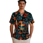 miami-marlins-hawaiian-shirt-custom-scenic-collage-black-green-best-selling