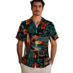 michigan-state-spartans-hawaiian-shirt-custom-scenic-collage-black-green-best-selling