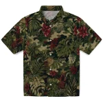 Michigan State Spartans Hawaiian Shirt - Customized Foliage Camo Dark Olive Green 1 michigan-state-spartans-hawaiian-shirt-customized-foliage-camo-dark-olive-green-best-selling