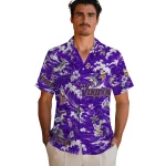 minnesota-vikings-hawaiian-shirt-customized-wave-florals-purple-best-selling