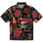 NC State Wolfpack Hawaiian Shirt - Custom Scenic Collage Black Green 1 nc-state-wolfpack-hawaiian-shirt-custom-scenic-collage-black-green-best-selling