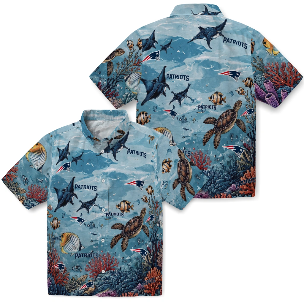 new-england-patriots-hawaiian-shirt-customized-coral-reef-aqua-high-quality