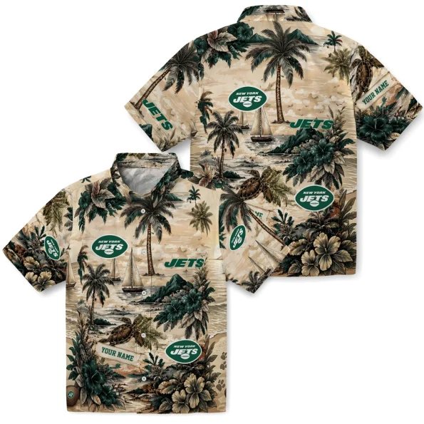 new-york-jets-hawaiian-shirt-custom-island-voyage-green-beige-high-quality