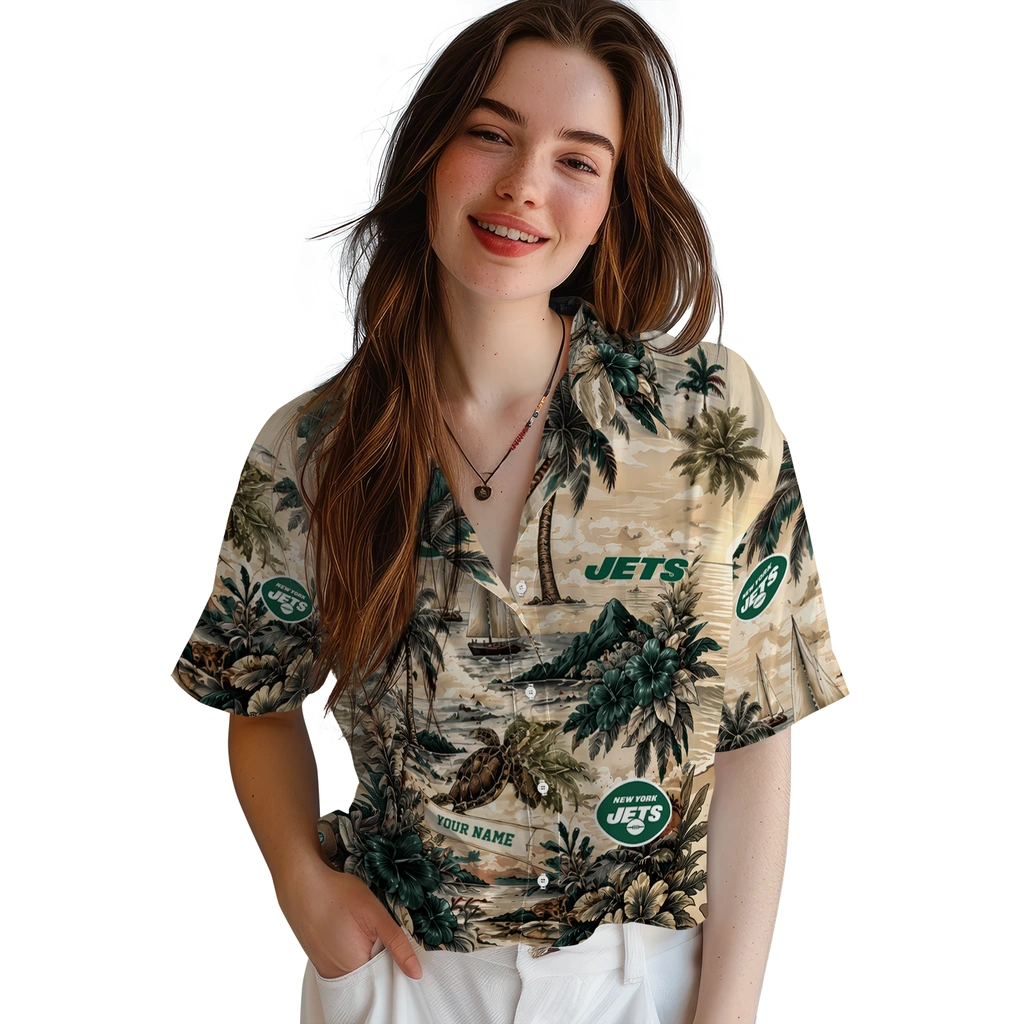 new-york-jets-hawaiian-shirt-custom-island-voyage-green-beige-latest-model