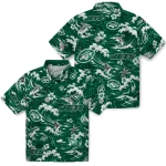 new-york-jets-hawaiian-shirt-personalized-wave-florals-green-best-selling