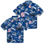 new-york-yankees-hawaiian-shirt-personalized-wave-florals-navy-best-selling