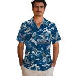 north-carolina-tar-heels-hawaiian-shirt-custom-wave-florals-light-blue-best-selling