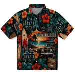 Notre Dame Fighting Irish Hawaiian Shirt - Custom Scenic Collage Black Green 1 notre-dame-fighting-irish-hawaiian-shirt-custom-scenic-collage-black-green-best-selling