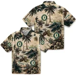oakland-athletics-hawaiian-shirt-customized-island-voyage-green-beige-best-selling