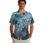 oakland-athletics-hawaiian-shirt-personalized-coral-reef-aqua-best-selling