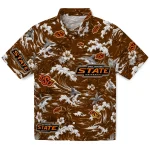 Oklahoma State Cowboys Hawaiian Shirt - Custom Wave Florals Orange 1 oklahoma-state-cowboys-hawaiian-shirt-custom-wave-florals-orange-best-selling