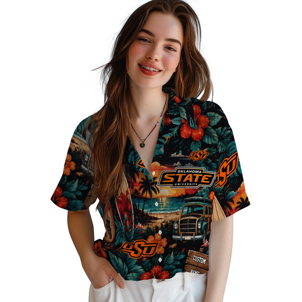 oklahoma-state-cowboys-hawaiian-shirt-personalized-scenic-collage-black-green-latest-model