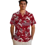 ole-miss-rebels-hawaiian-shirt-personalized-wave-florals-red-best-selling