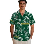 oregon-ducks-hawaiian-shirt-personalized-wave-florals-green-best-selling