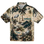 philadelphia-eagles-hawaiian-shirt-customized-island-voyage-green-beige-best-selling