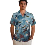 pittsburgh-steelers-hawaiian-shirt-custom-coral-reef-aqua-best-selling