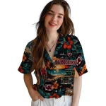 south-carolina-gamecocks-hawaiian-shirt-custom-scenic-collage-black-green-best-selling