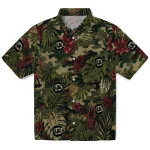 south-carolina-gamecocks-hawaiian-shirt-customized-foliage-camo-dark-olive-green-best-selling