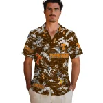 tennessee-volunteers-hawaiian-shirt-custom-wave-florals-orange-best-selling