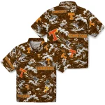 tennessee-volunteers-hawaiian-shirt-custom-wave-florals-orange-best-selling