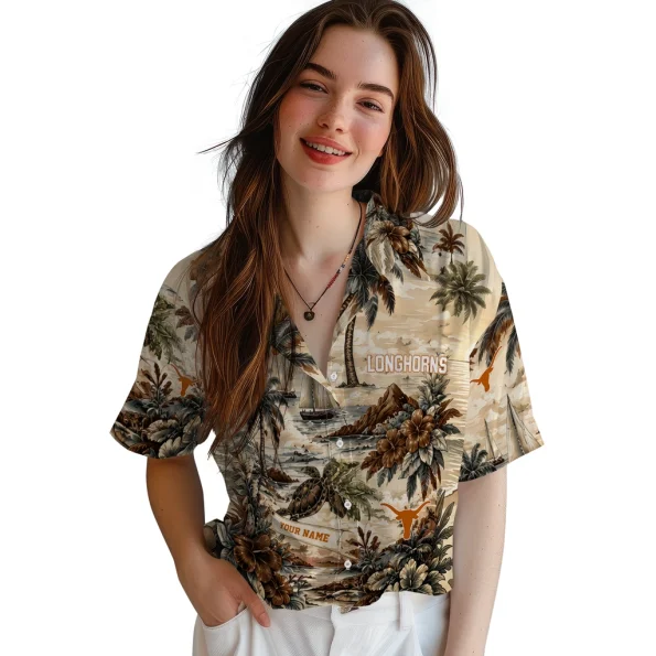texas-longhorns-hawaiian-shirt-customized-island-voyage-orange-beige-latest-model