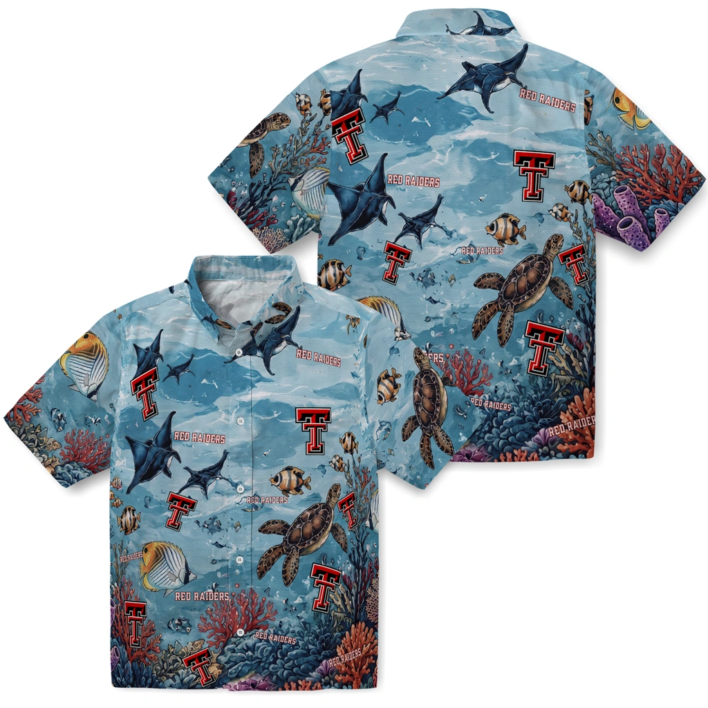 texas-tech-red-raiders-hawaiian-shirt-customized-coral-reef-aqua-high-quality