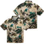 tulane-green-wave-hawaiian-shirt-custom-island-voyage-green-beige-best-selling
