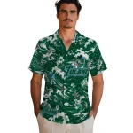 tulane-green-wave-hawaiian-shirt-personalized-wave-florals-green-best-selling