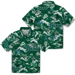 tulane-green-wave-hawaiian-shirt-personalized-wave-florals-green-best-selling