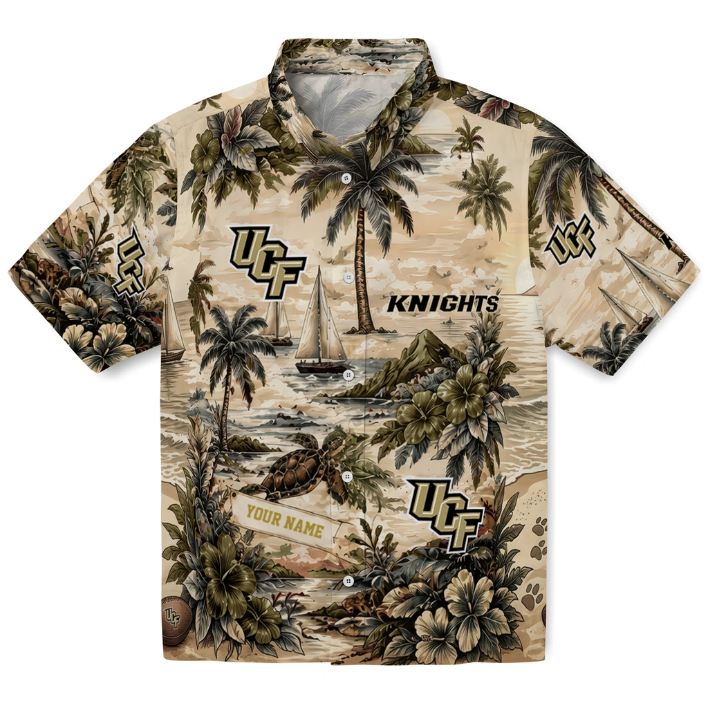 ucf-knights-hawaiian-shirt-personalized-island-voyage-gold-beige-best-selling ucf knights hawaiian shirt personalized island voyage gold beige best selling