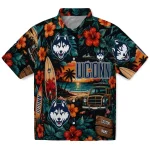 uconn-huskies-hawaiian-shirt-custom-scenic-collage-black-green-best-selling