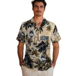 uconn-huskies-hawaiian-shirt-personalized-island-voyage-blue-beige-best-selling