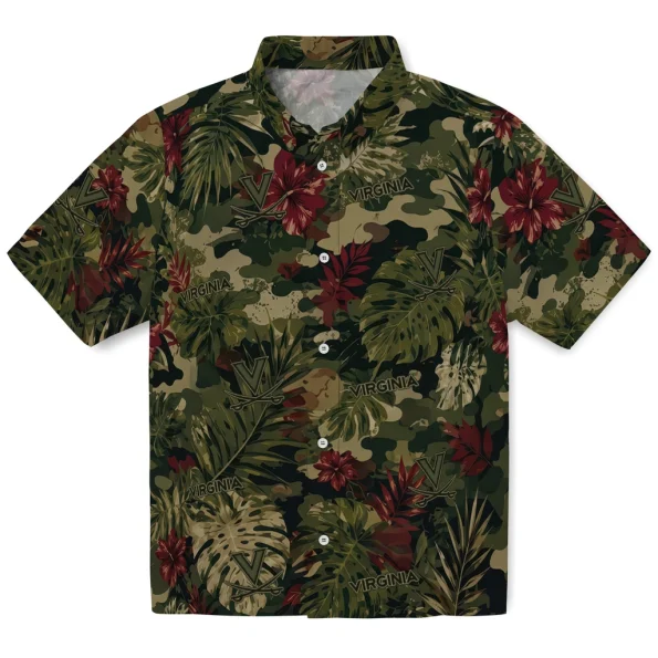 virginia-cavaliers-hawaiian-shirt-custom-foliage-camo-dark-olive-green-best-selling virginia cavaliers hawaiian shirt custom foliage camo dark olive green best selling