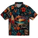 Virginia Cavaliers Hawaiian Shirt - Personalized Scenic Collage Black Green 1 virginia-cavaliers-hawaiian-shirt-personalized-scenic-collage-black-green-best-selling