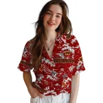 washington-commanders-hawaiian-shirt-custom-wave-florals-burgundy-best-selling
