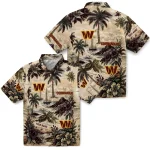 washington-commanders-hawaiian-shirt-customized-island-voyage-burgundy-beige-best-selling