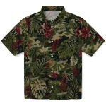 Washington Huskies Hawaiian Shirt - Custom Foliage Camo Dark Olive Green 1 washington-huskies-hawaiian-shirt-custom-foliage-camo-dark-olive-green-best-selling